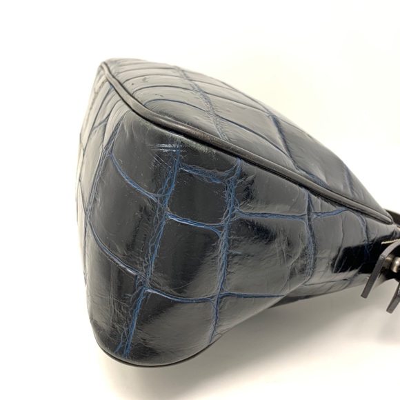 Black leather purse - Picture 4 of 7